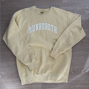 Comfort Colors Crewneck Sweater - “Runhoboth”
